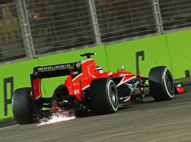 Foto zur News: Rossi dockt bei Marussia an