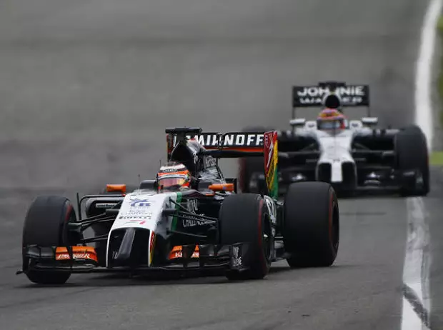 Foto zur News: Force India zählt auf die ungarische Hitze