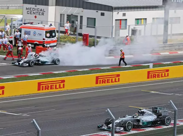 Foto zur News: Pechvogel Hamilton: Rosberg in Ungarn wieder auf Pole