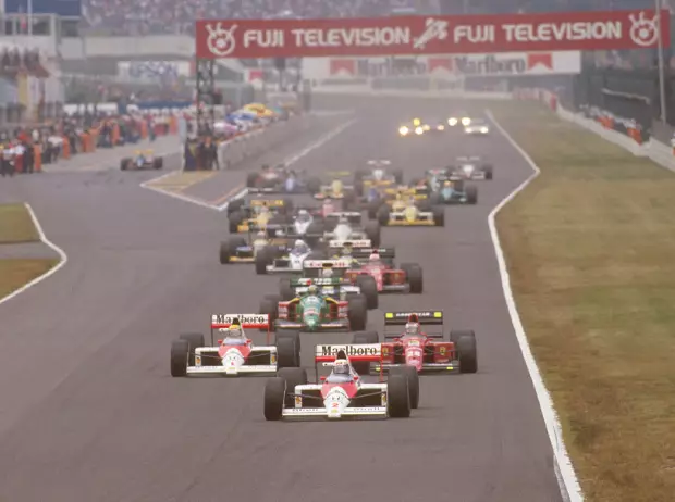 Foto zur News: 1989: Ein Japan-Grand-Prix für die Ewigkeit