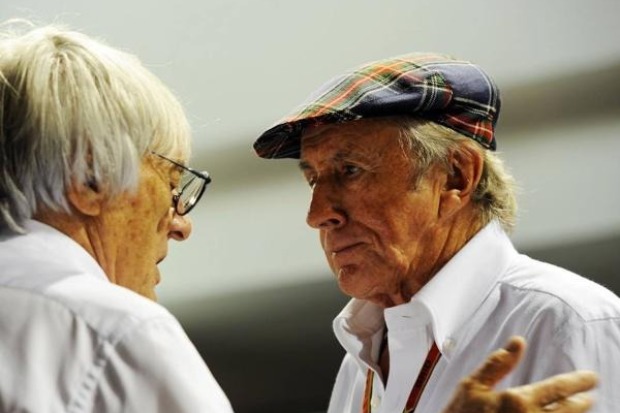 Bernie Ecclestone, Jackie Stewart Bernie Ecclestone, Jackie Stewart