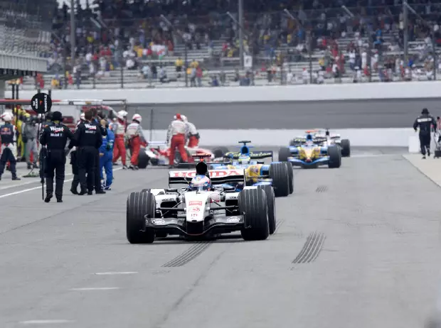 Foto zur News: 2005: Ein US-Grand-Prix für die Ewigkeit