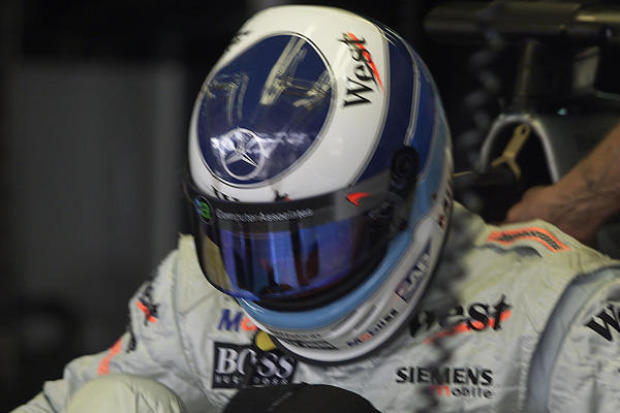 Foto zur News: Helme in der Formel 1: Es war einmal eine Lederkappe