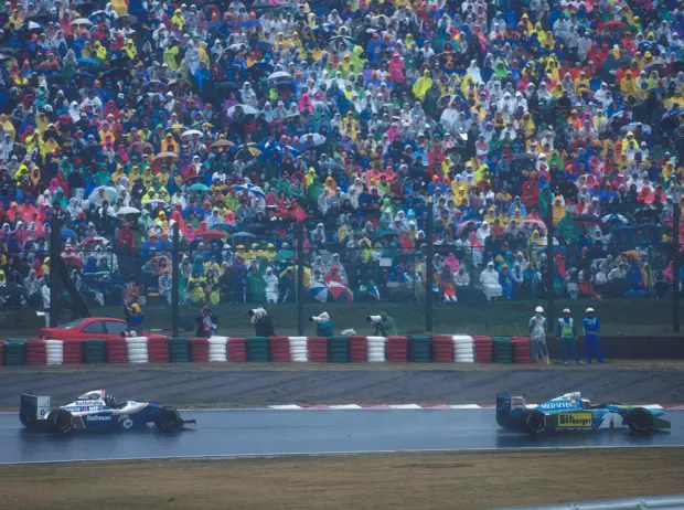 Foto zur News: 1994: Ein Japan-Grand-Prix für die Ewigkeit