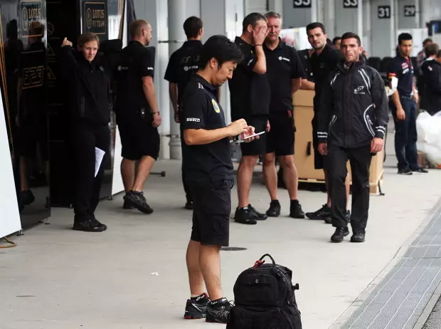 Foto zur News: Warten auf das Geld: Lotus aus Team-Hospitality ausgesperrt