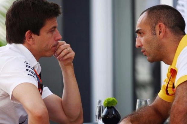 Toto Wolff, Cyril Abiteboul Toto Wolff, Cyril Abiteboul