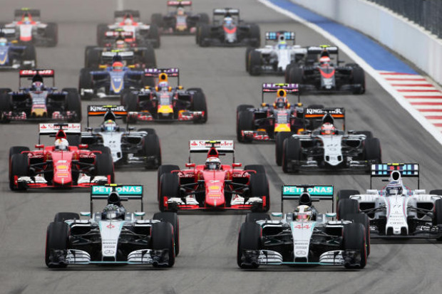 Nico Rosberg, Lewis Hamilton, Start Nico Rosberg, Lewis Hamilton, Start