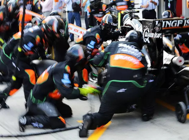 Foto zur News: Undercover-Einsatz: Ein Freitag mit Force India