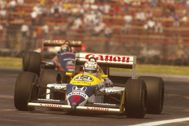 Foto zur News: Mexiko: Nigel Mansell erinnert sich an alten Zeiten