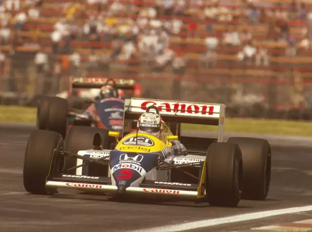 Foto zur News: Mexiko: Nigel Mansell erinnert sich an alten Zeiten