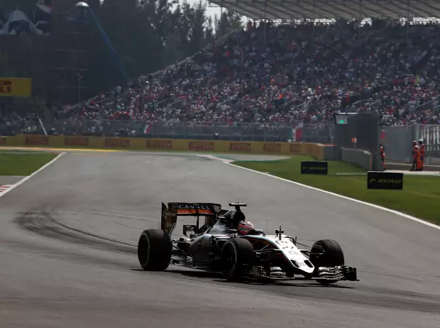 Foto zur News: Sergio Perez im Mexiko-Rausch: Bester achter Platz aller Zeiten