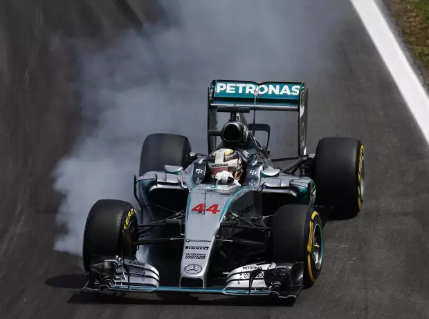 Foto zur News: Fünfte Pole in Folge: Rosberg gewinnt Mercedes' Quali-Duell