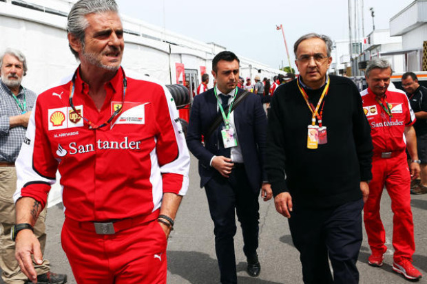 Maurizio Arrivabene, Sergio Marchionne Maurizio Arrivabene, Sergio Marchionne
