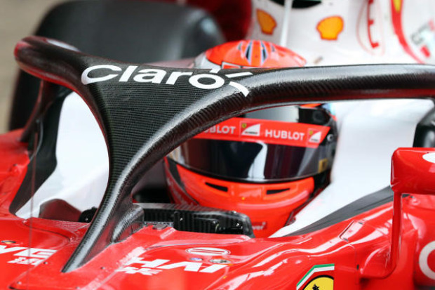 Halo-Cockpitschutz am Ferrari von Kimi Räikkönen