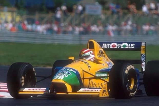 Foto zur News: Benetton von Michael Schumacher kommt unter den Hammer