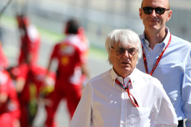 Bernie Ecclestone und Donald Mackenzie