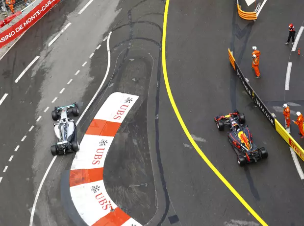 Foto zur News: Episches Monaco-Duell: Wie Hamilton Ricciardo niederrang