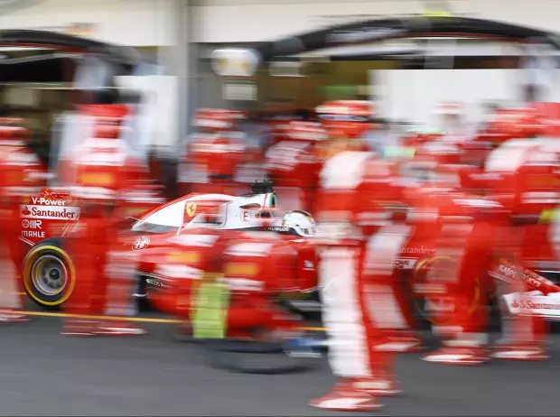 Foto zur News: Ferraris Baku-Erfolgsrezept: Vettel nimmt Taktik in eigene Hand