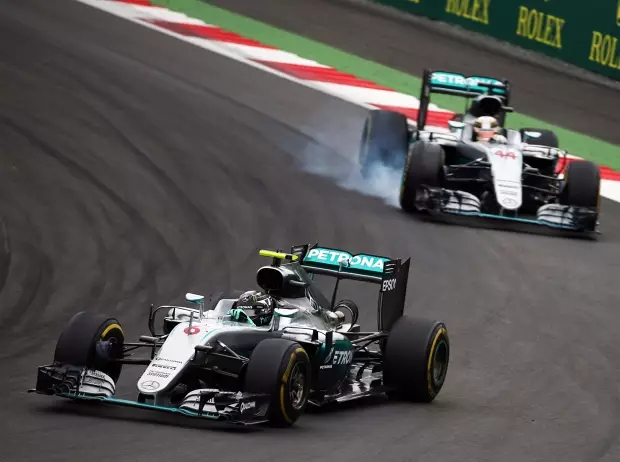 Foto zur News: Mercedes-Strategiepanne forderte Stallcrash heraus