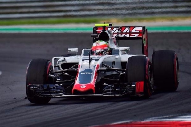 Foto zur News: Die Bremsen bereiten Haas auch in Ungarn Schwierigkeiten