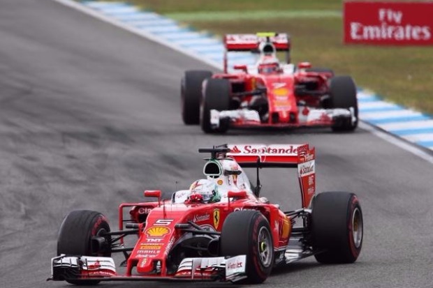 Foto zur News: Strategiediskussion in Hockenheim: Vettel widerspricht Ferrari