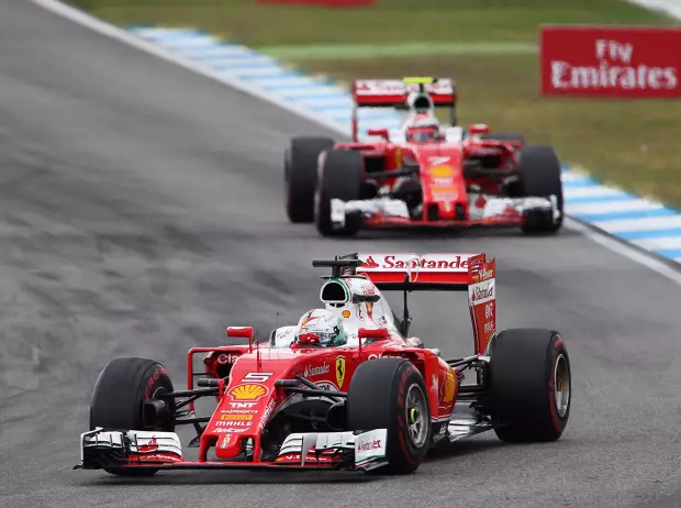 Foto zur News: Strategiediskussion in Hockenheim: Vettel widerspricht Ferrari