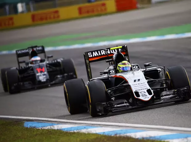 Foto zur News: Force India vor Williams: Hülkenberg in Hockenheim Siebter