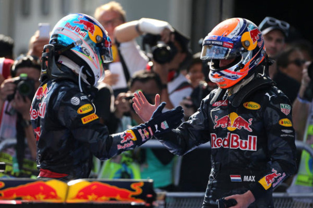 Max Verstappen, Daniel Ricciardo Max Verstappen, Daniel Ricciardo