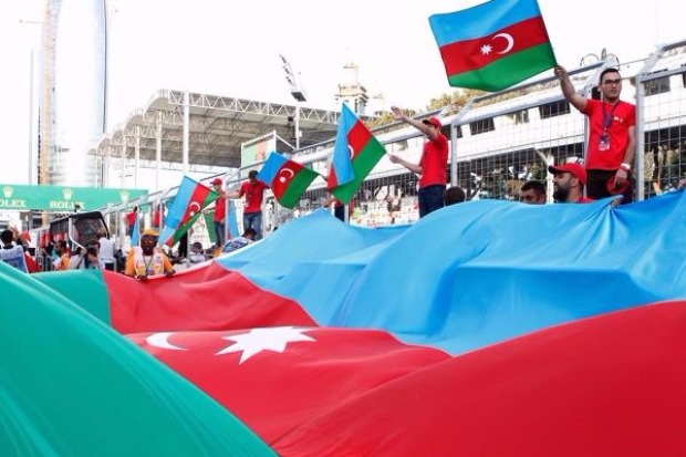 Baku Fahnen Baku Fahnen
