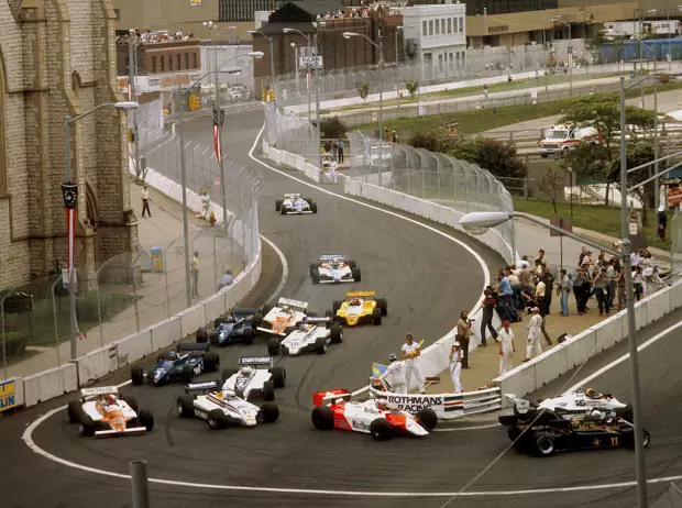 Foto zur News: Detroit 1982: Ein US-Grand-Prix für die Ewigkeit