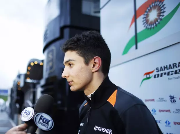 Foto zur News: Formel 1 2017: Esteban Ocon von Force India offiziell bestätigt