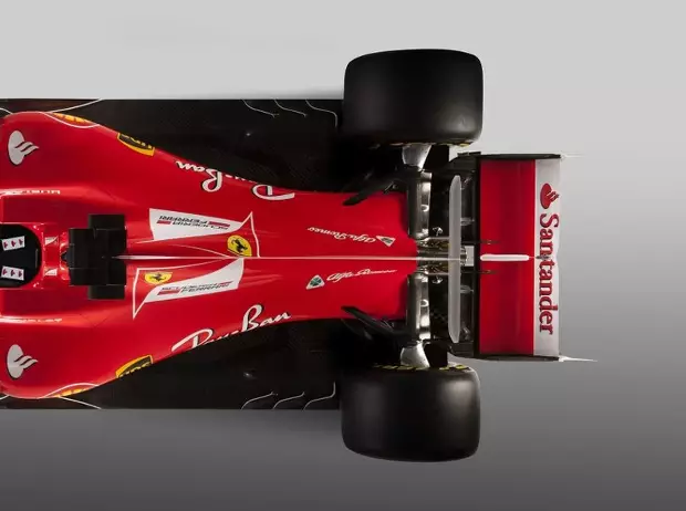 Foto zur News: Formel-1-Technik 2017: Ferrari spielt mit dem SF70-H Vabanque