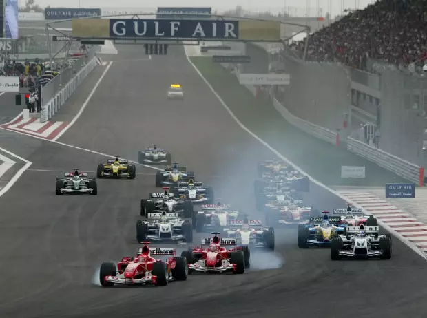 Foto zur News: 2004: Ein Bahrain-Grand-Prix für die Ewigkeit