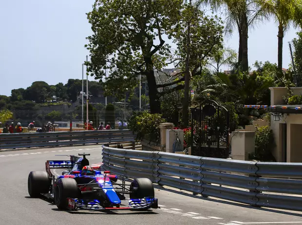 Foto zur News: Dritte Reihe für Toro Rosso: Sainz fährt "beste" Monaco-Runde