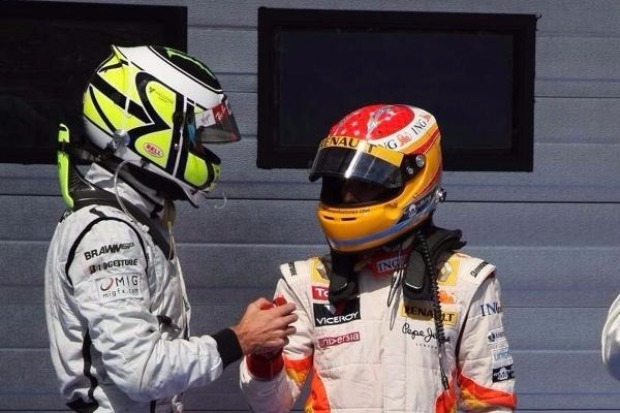 Fernando Alonso, Jenson Button
