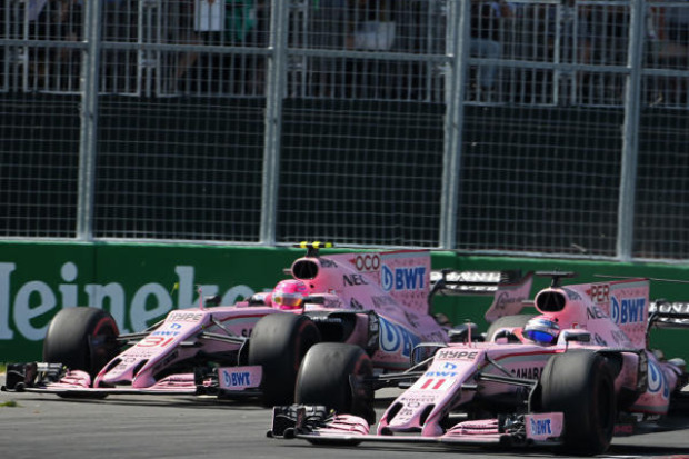 Esteban Ocon, Sergio Perez