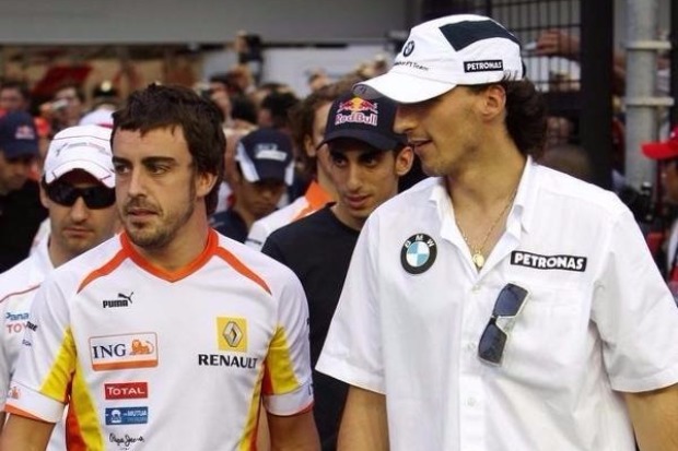 Fernando Alonso, Robert Kubica