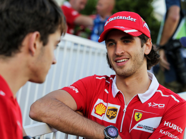 Charles Leclerc, Antonio Giovinazzi Charles Leclerc, Antonio Giovinazzi