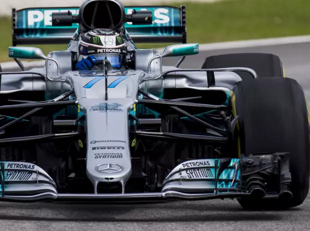 Foto zur News: Bottas vermutet: Mercedes-Update schuld am Rückstand?