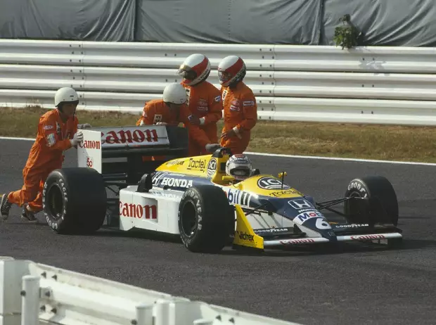 Foto zur News: 1987: Ein Japan-Grand-Prix für die Ewigkeit