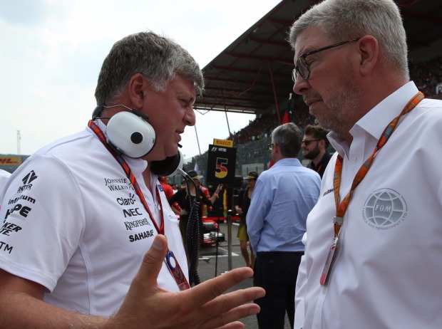 Otmar Szafnauer, Ross Brawn Otmar Szafnauer, Ross Brawn