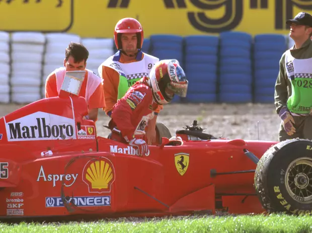 Foto zur News: Die Nacht, in der Schumacher und Villeneuve Freunde wurden