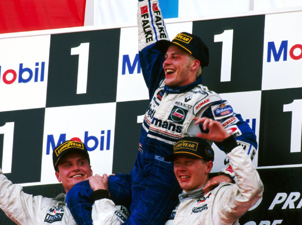 Foto zur News: Die Nacht, in der Schumacher und Villeneuve Freunde wurden
