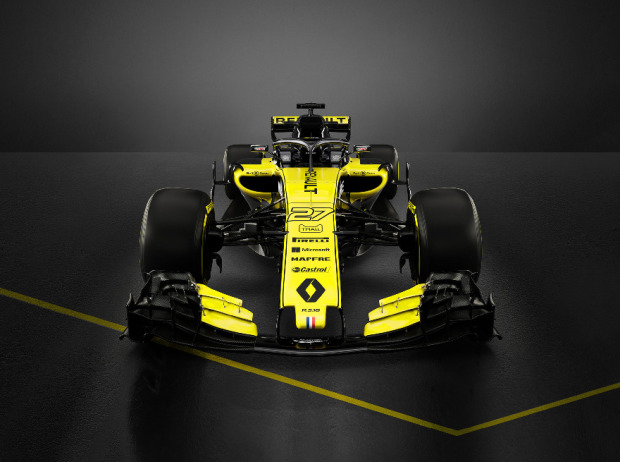 Foto zur News: Renault enthüllt neuen R.S.18: Fällt Hülkenbergs Podestfluch?