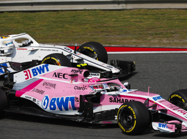 Foto zur News: Sergio Perez: Force India "eines der langsamsten Teams"