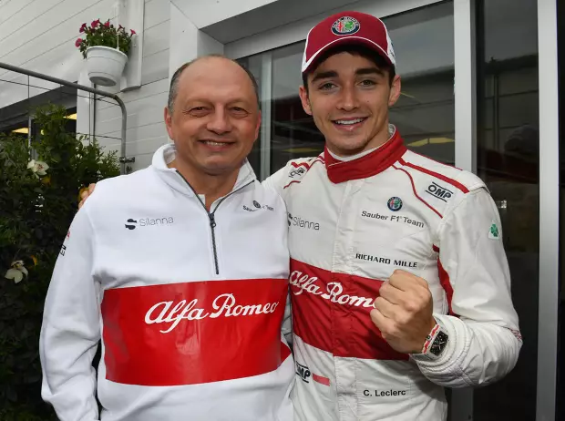 Foto zur News: Charles Leclerc & Ferrari: Schon nach der Sommerpause?