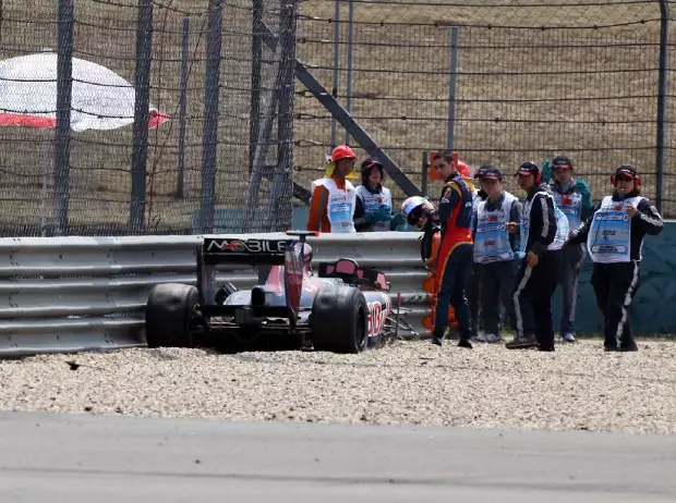 Foto zur News: So hat Brendon Hartley seinen Horrorcrash erlebt