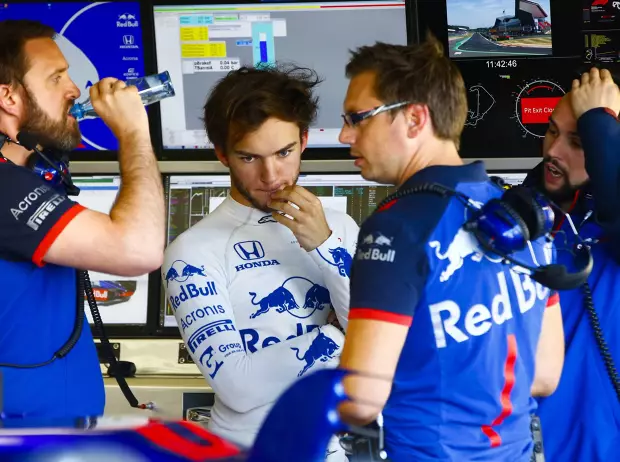 Foto zur News: Toro-Rosso-Pilot Gasly schlägt Alarm: Honda fällt zurück