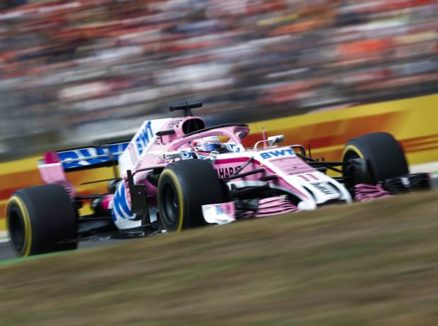 Foto zur News: Insolvenz ausgelöst: Wie Sergio Perez Force India rettete