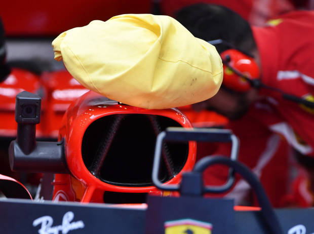 Foto zur News: Nach Eisbeutel-Verbot: Neuer Kamera-Trick von Ferrari